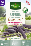 Légumes Secs - Pois Grimpant Capucine (Blauwshokker) - 20 m - PACKAGING_RECTO